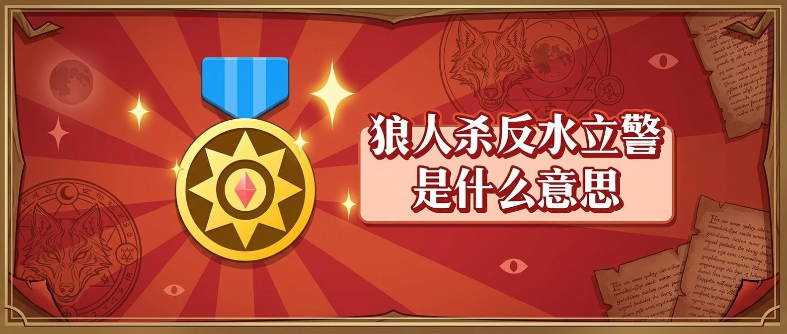 狼人杀反水立警是什么意思