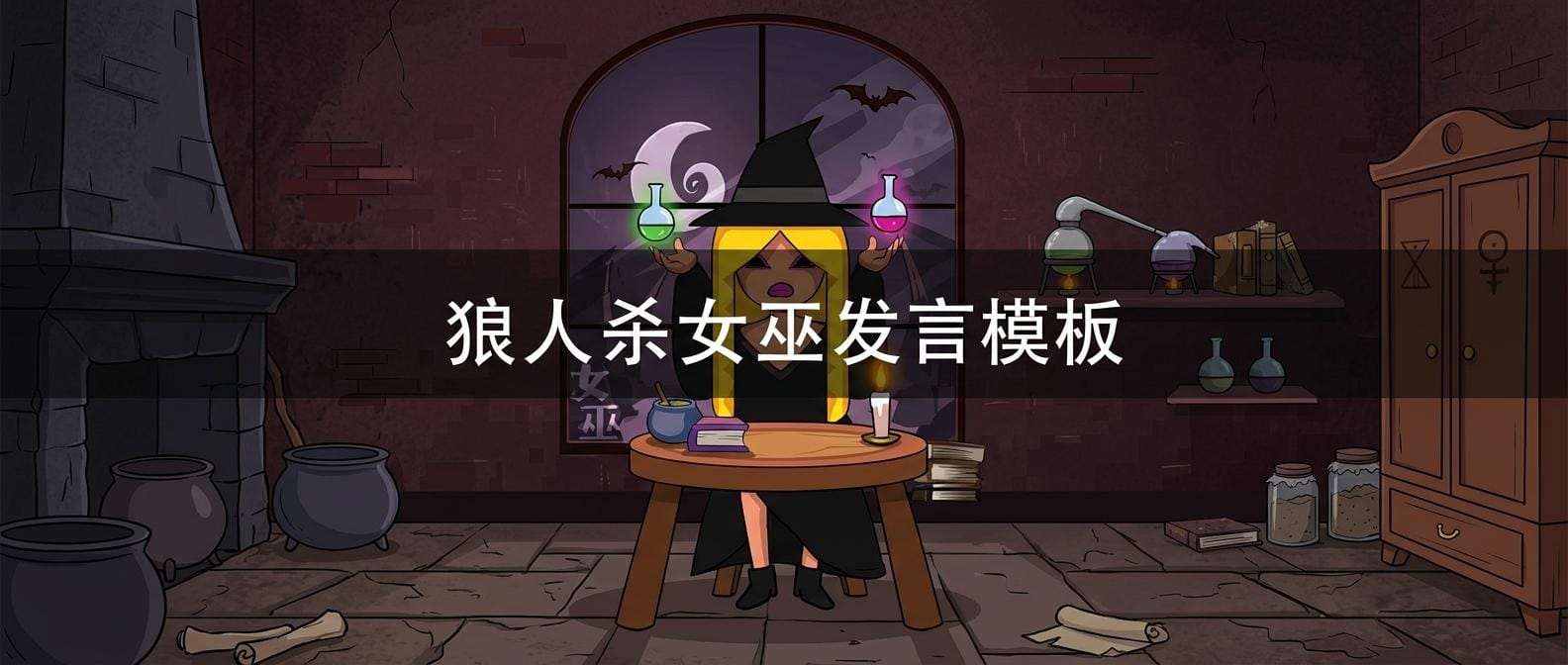 狼人杀女巫发言模板