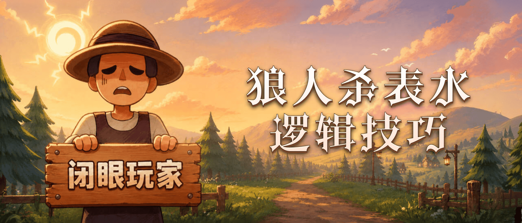 狼人杀表水逻辑技巧